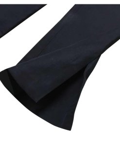 Frame Cotton Blend Side Slit Pants