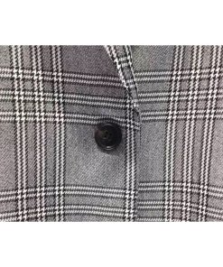 Maje Vaime Check Suit Jacket