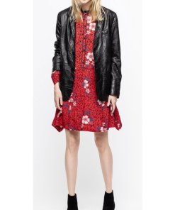 Zadig& Voltaire RutiPensee Floral Silk Dress