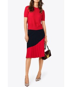Tory Burch Alisha Pleated Skirt