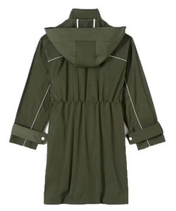 Kenzo Mid-Length Lightweight Parka Coat