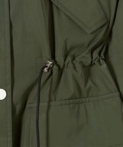 Kenzo Mid-Length Lightweight Parka Coat