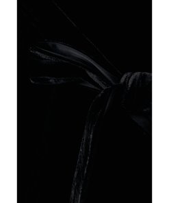 Theory Velvet Tie-Waist Shift Dress