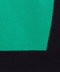 Sandro Wave 1 Ambitieux Zip-Up Colorblock Sweater