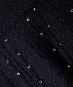 Sandro Opinion Studded Knit Dress