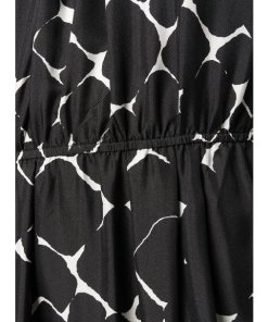 Marc Jacobs Printed Silk Turtleneck Midi DressMarc Jacobs Printed Silk Turtleneck Midi Dress