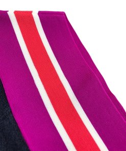 Sandro Nepeta Striped V-Neck Sweater