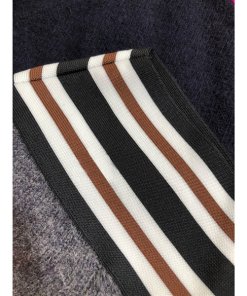 Sandro Nepeta Striped V-Neck Sweater
