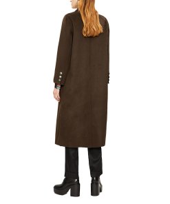 The Kooples Double-Breasted Wool Coat