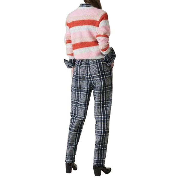 Ganni Cordelia Striped Mohair & Wool Sweater