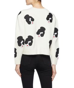 Alice + Olivia Gleeson Stace Face Boxy Sweater