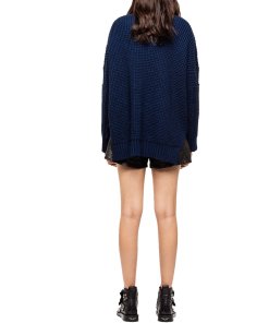 Zadig & Voltaire Alma Button-Trimmed Sweater