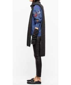 Zadig & Voltaire Linda Cashmere-Blend Scarf