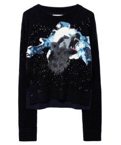 Zadig & Voltaire Sonny Bis Wolf Sweater