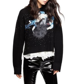 Zadig & Voltaire Sonny Bis Wolf Sweater