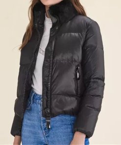 Maje Doudoune Gabano Quilted Puffer Jacket