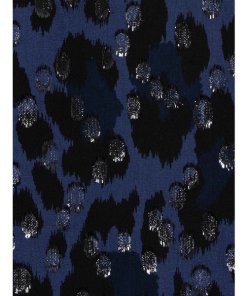 Kate Spade Leopard Clip Dot Midi Dress
