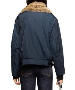 Zadig & Voltaire Kassy Faux Fur-Trim Parka Jacket