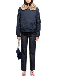 Zadig & Voltaire Kassy Faux Fur-Trim Parka Jacket