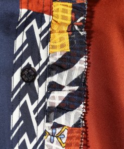 Tory Burch Bianca Patchwork Waist Tie Dress