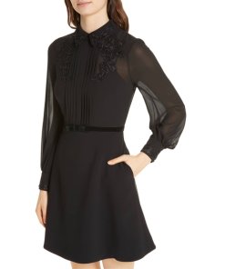 Ted Baker Amaali Embellished Collar Dress