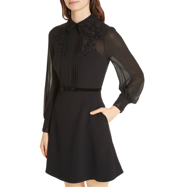 Ted Baker Amaali Embellished Collar Dress