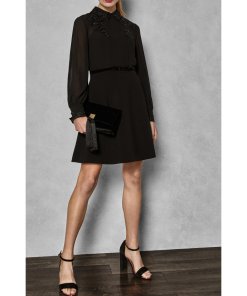 Ted Baker Amaali Embellished Collar Dress