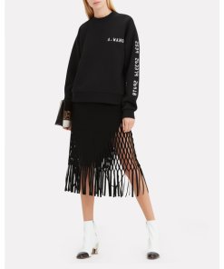 Alexander Wang Credit Card Crewneck Sweater