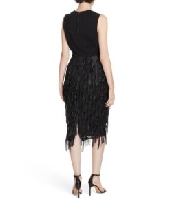 Diane von Furstenberg Nadi Fringe Dress