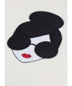 Alice + Olivia Gleeson Stace Face Boxy Sweater