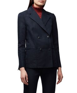 Frame Easy Double-Breasted Blazer