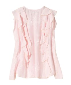 Zadig & Voltaire Time Lace-Up Ruffled Jac Top