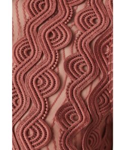 Reiss Veriana Lace-Bodice Satin Dress