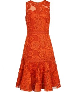 Reiss Adia Lace Fit & Flare Dress evaChic Reiss Adia Lace Fit & Flare Dress evaChic