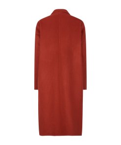 Sandro Double-Sided Single-Button Wool Coat