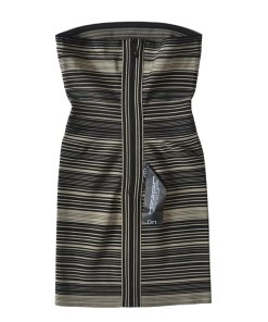 Hervé Léger Bandage Strapless Mini Dress