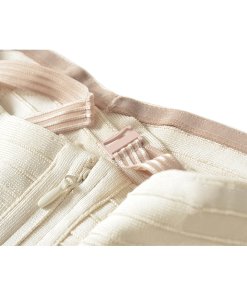 Hervé Léger Bandage Strapless Mini Dress