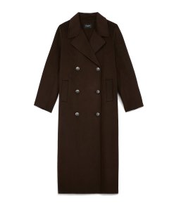 The Kooples Double-Breasted Wool Coat