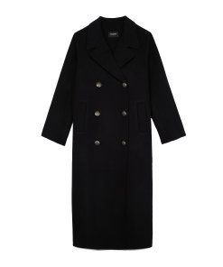 The Kooples Double-Breasted Wool Coat