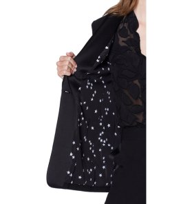Equipment Quincy Wool Crepe Tuxedo-Style Blazer