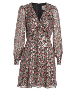Kate Spade New York Floral Park Clip Dot Dress