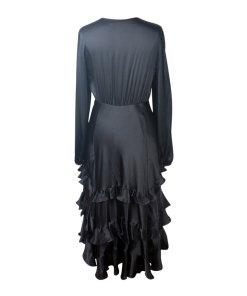 Les Petites Fauve RLes Petites Fauve Ruffle Midi Dress uffle Midi Dress