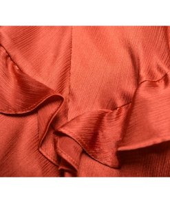 Les Petites Fauve Ruffle Midi Dress