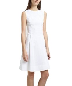 Theory Modern Tea Organic Crunch Linen Dress