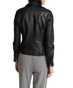 IRO Han Leather Biker Jacket