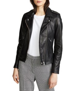 IRO Han Leather Biker Jacket