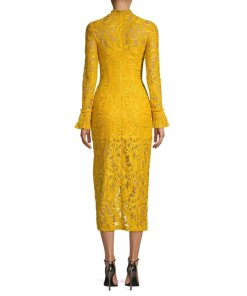 Alexis Fala Lace Midi Dress