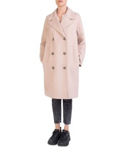 The Kooples Double-Breasted Wool Coat