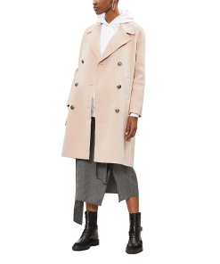 The Kooples Double-Breasted Wool Coat