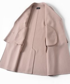 The Kooples Double-Breasted Wool Coat